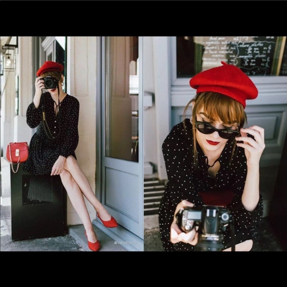 Vintage retro polka dot dress